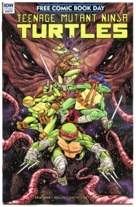 TEENAGE MUTANT NINJA TURTLES #1, NM-, FCBD, TMNT, 2017, more Promo/items in stor