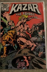 Ka-Zar the Savage #24 (1983) Ka-Zar 