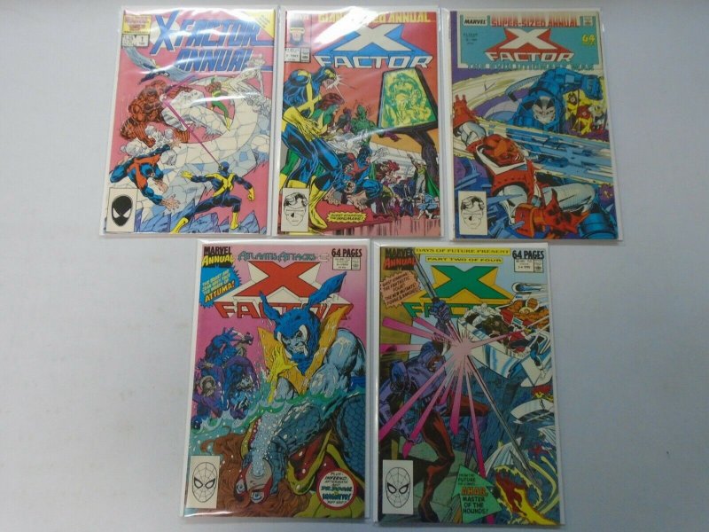 X-Factor Annual run #1-8 + Special (1986-93)