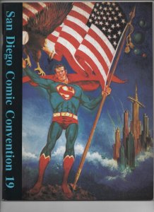 SAN DIEGO COMIC CON 1988 Convention Book, VF/NM, Sakai Burden Vess