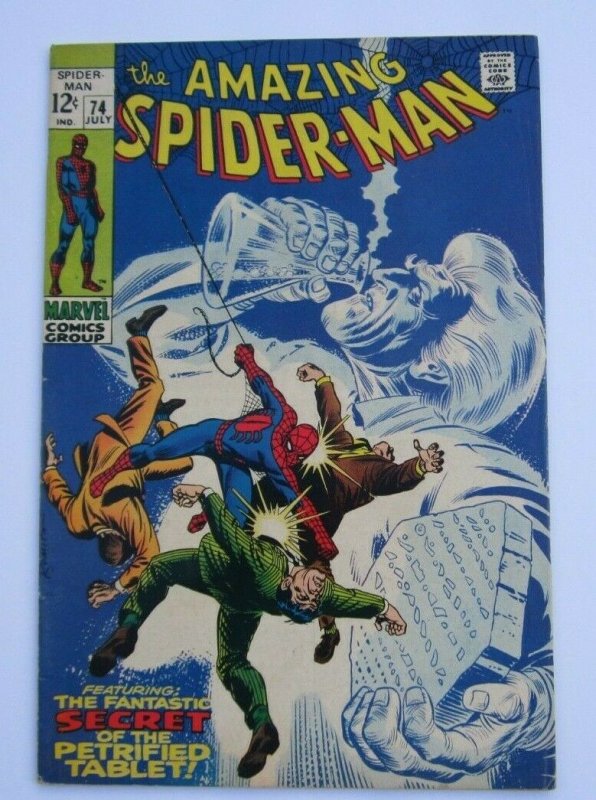 Amazing Spider-Man #74 FN Marvel Silver Age Comic 1969