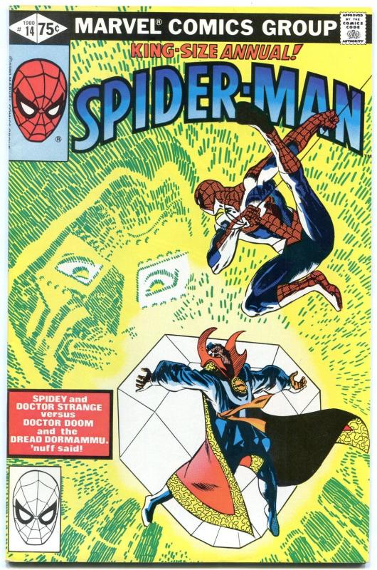 AMAZING SPIDER-MAN ANNUAL #14 1980- Dr Strange-MARVEL Nm-