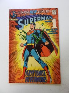 Superman #233 (1971) FN+ condition indentions back cover