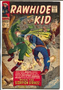 Rawhide Kid #57 1967-Marvel-When The Scorpion Strikes-VF-