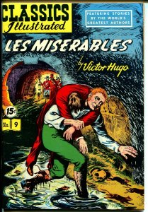 Classics Illustrated #9 HRN 87 Gilberton-Les Miserables-Victor Hugo-VF/NM