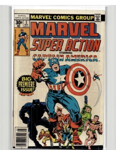 Marvel Super Action #1 (1977) Captain America [Key Issue]