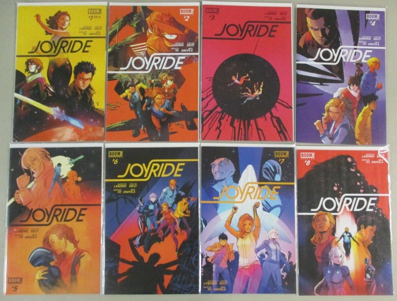 Joyride #1 2 3 4 5 6 7 8 Run Lot 8 Comics 1st Prints NM/VF Boom! Studios