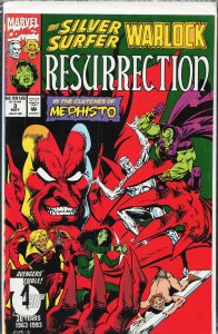 Silver Surfer/Warlock: Resurrection #3 (1993) Warlock