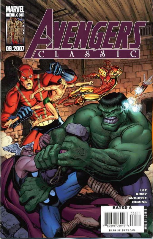 Avengers Classic #3 VF/NM; Marvel | save on shipping - details inside