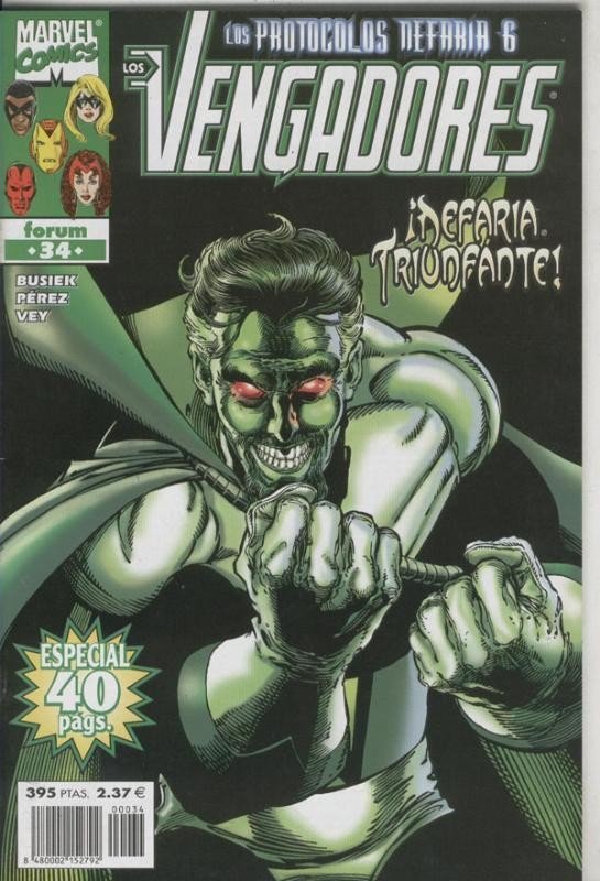 Los Vengadores volumen 3 numero 34: Los protocolos Nefaria, sexta parte