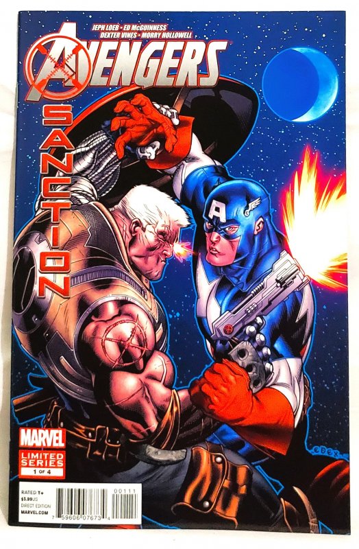 AVENGERS: X-Sanction #1 Captain America Cable (Marvel 2012)