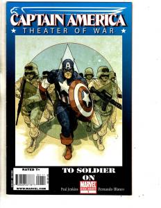 5 Captain America Marvel Comics # 1 + # 616 + Theatre Of War # 1 (3 1 Shots) TP2