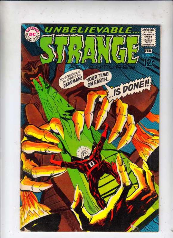 Strange Adventures #216 (Feb-69) FN/VF+ Affordable-Grade Deadman