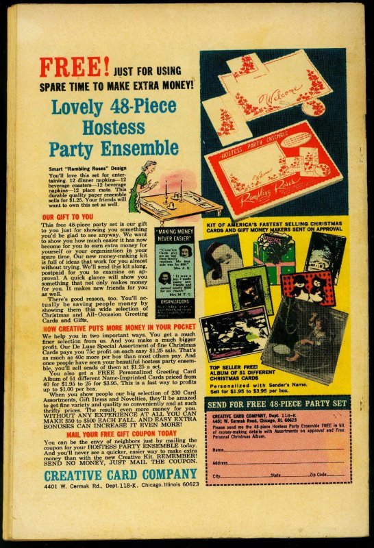 PATSY AND HEDY #103 PAPER DOLLS FASHIONS 1965 MARVEL VG