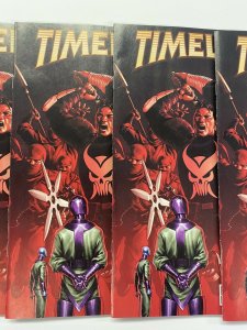 TIMELESS #1 2ND PRINT (5x COPIES) WARLORD HAND PUNISHER LOGO VARIANT 2022 MARVEL