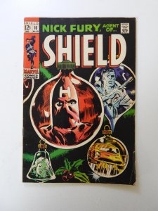 Nick Fury, Agent of SHIELD #10 VG condition top staple detached from cover