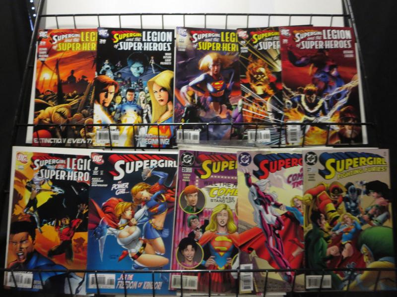 SUPERGIRL Comics 25 diff issues 1996-2008 with Legion of Super Heroes F-VF+