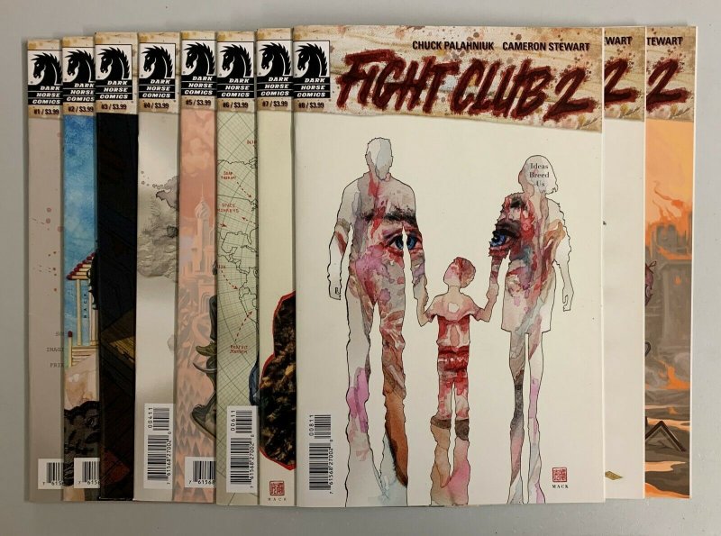 Fight Club 2 #1-10 (Dark Horse 2015) 1 2 3 4 5 6 7 8 9 10 Chuck Palahniuk (8.0+) 