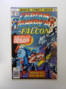 Captain America #221 VF condition