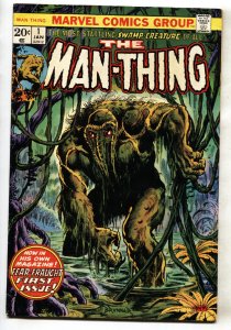 Man-Thing #1--First issue--1974--Howard the Duck--comic book