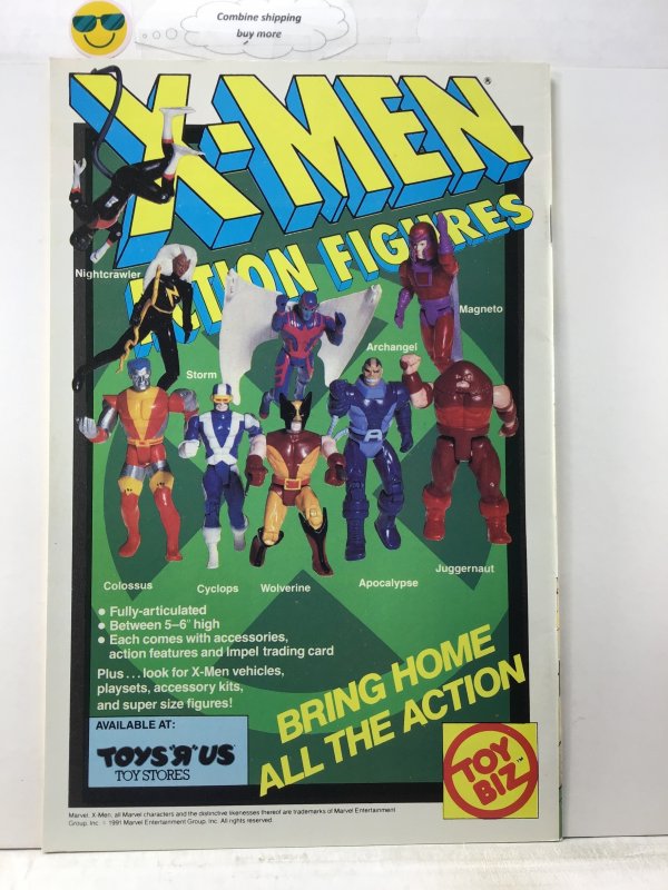 X-Men #1 Wolverine and Cyclops Cover (1991) nm Jim Lee Art