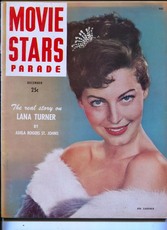 Movie Stars Parade-Ava Gardner-James Mason-Dec-1948