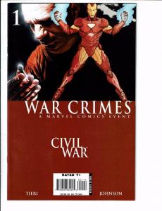 Civil War War Crimes # 1 VF/NM Marvel Comic Book Avengers Iron Man Hulk Thor J96