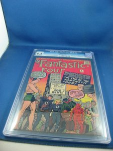 FANTASTIC FOUR 9 CGC 6.5 SUB MARINER 1962