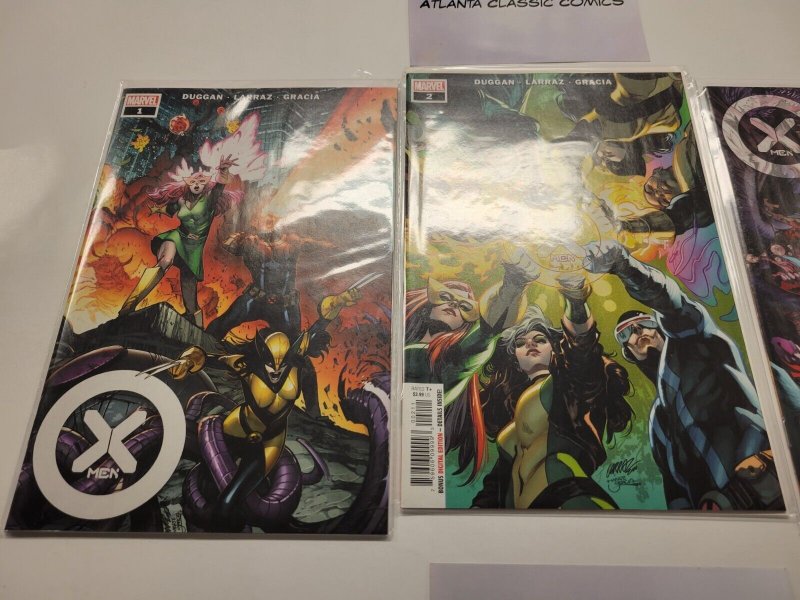 3 Marvel Books X-Men #1 2 3 4 SM4