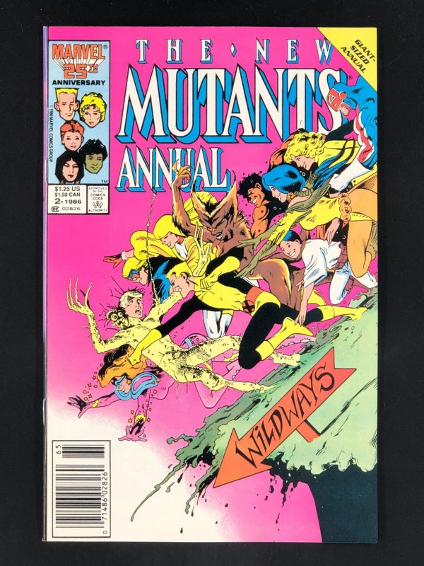 The New Mutants Annual #2 (1986) VF+ 1st Appearance of Psylocke. Nice Copy!