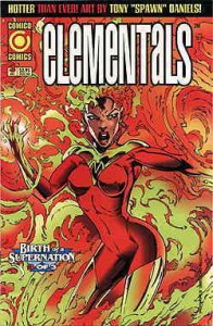 Elementals (Vol. 3) #3 VF ; COMICO | Tony Daniel Last Issue