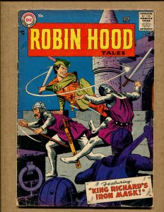Robin Hood Tales #7 - King Richard's Iron Mask - 1955 (Grade 2.5) WH