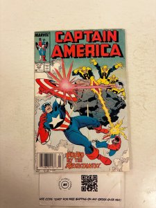 Captain America #343 VG Marvel Comic Books Avengers Hydra Bucky 1 HH88