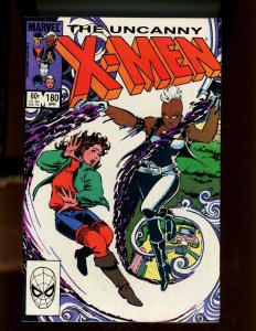 Uncanny X-Men #180 - John Romita Jr. Cover Art. (8.5) 1984