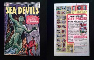 Sea Devils #28  DC Comics 1966 VG/FN
