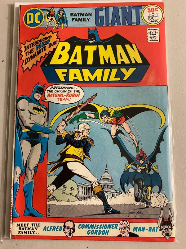 Batman Family #1 DC 1st Series (5.5 FN-) (1975)