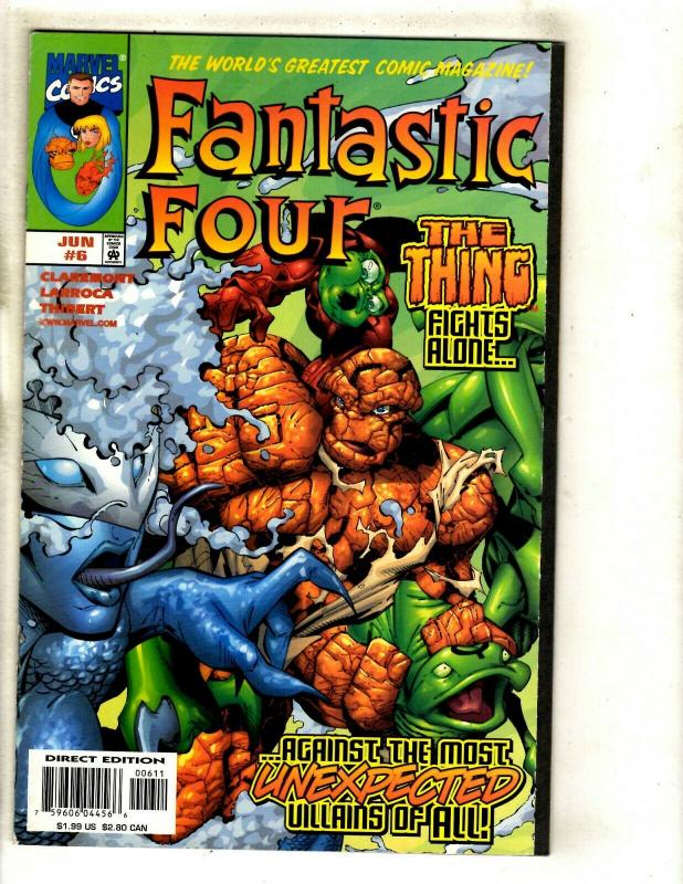 13 Fantastic Four Marvel Comics # 6 (2) 7 8 (2) 9 10 (2) 11 (2) 12 13 15 NP11