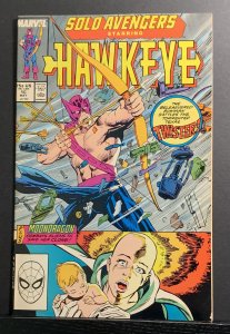 Solo Avengers #18 (1989) Hawkeye & Moondragon