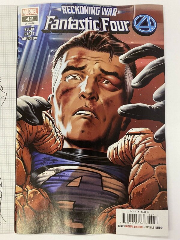 Fantastic Four #42 CVR A + 1:10 Silva Concept Variant Marvel Comics IN-HAND NOW!