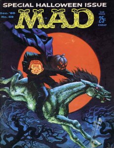 Mad #59 FN; E.c | Halloween 1960 Revista-COMBINAMOS el envío 