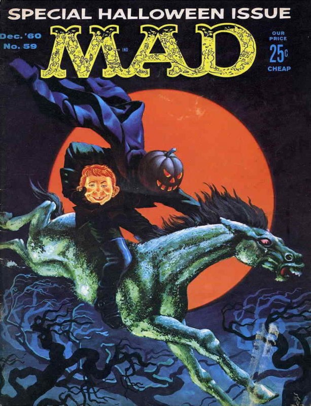 Mad #59 FN; E.C | Halloween 1960 magazine - we combine shipping 