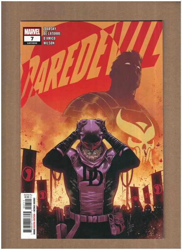 Daredevil #7 Marvel Comics 2023 PUNISHER ELEKTRA VF/NM 9.0