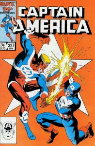 Captain America (1st Series) #327 VF ; Marvel | Mark Gruenwald Mike Zeck