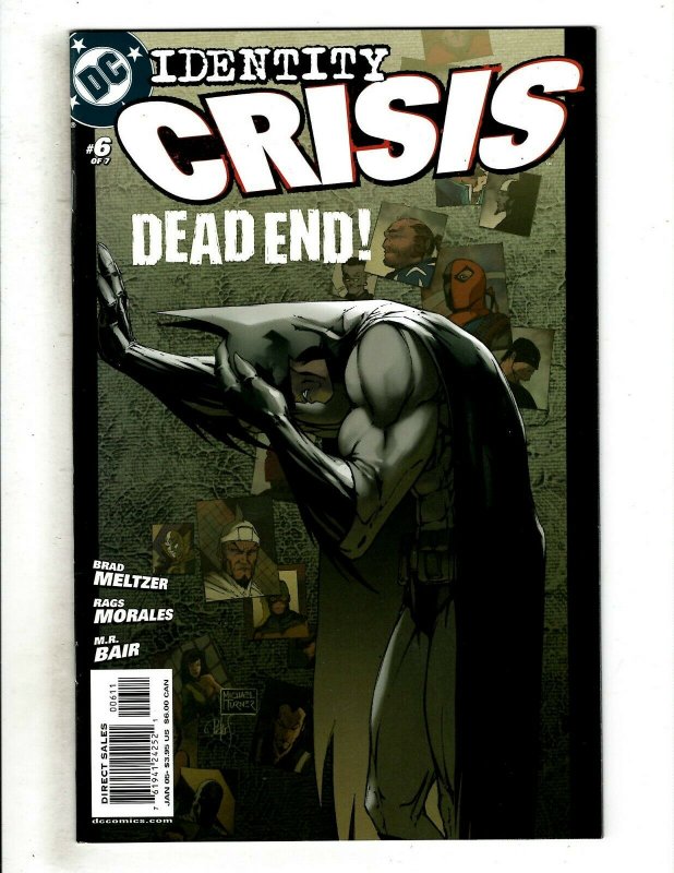 14 DC Comics Identity Crisis 1 2 3 4 5 6 7 Infinite Crisis 1 2 3 4 5 6 7 J504