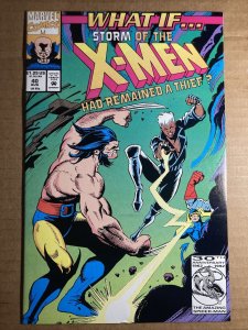 What If 40 Marvel 1992 NM- Storm & X-Men