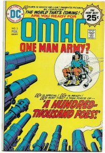 OMAC#3 FN/VF1974 JACK KIRBY DC BRONZE AGE COMICS