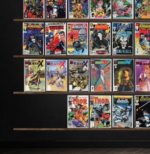 Huge Lot 150+ Comics with X-Factor, Racer X, The Punisher, X-Force & More!