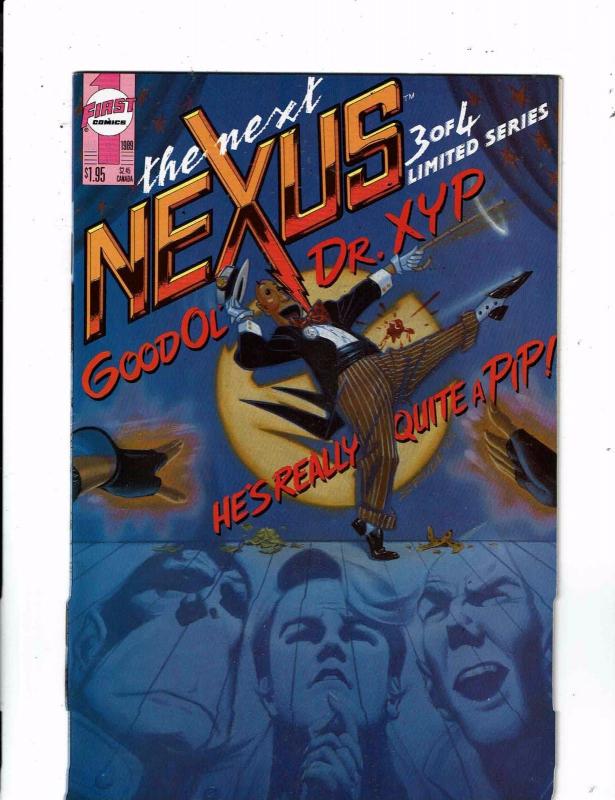 Lot of 4 The Next Nexus First Comic Books #1 2 3 4 WT18