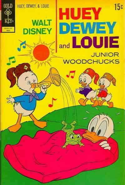 Huey, Dewey, and Louie Junior Woodchucks #14 VG; Gold Key | low grade comic - sa