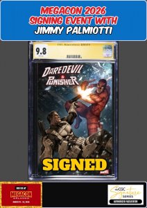 DAREDEVIL PUNISHER DEVILS TRIGGER #2 CGC SS 9.8 PALMIOTTI SIGNED MEGACON PRESALE